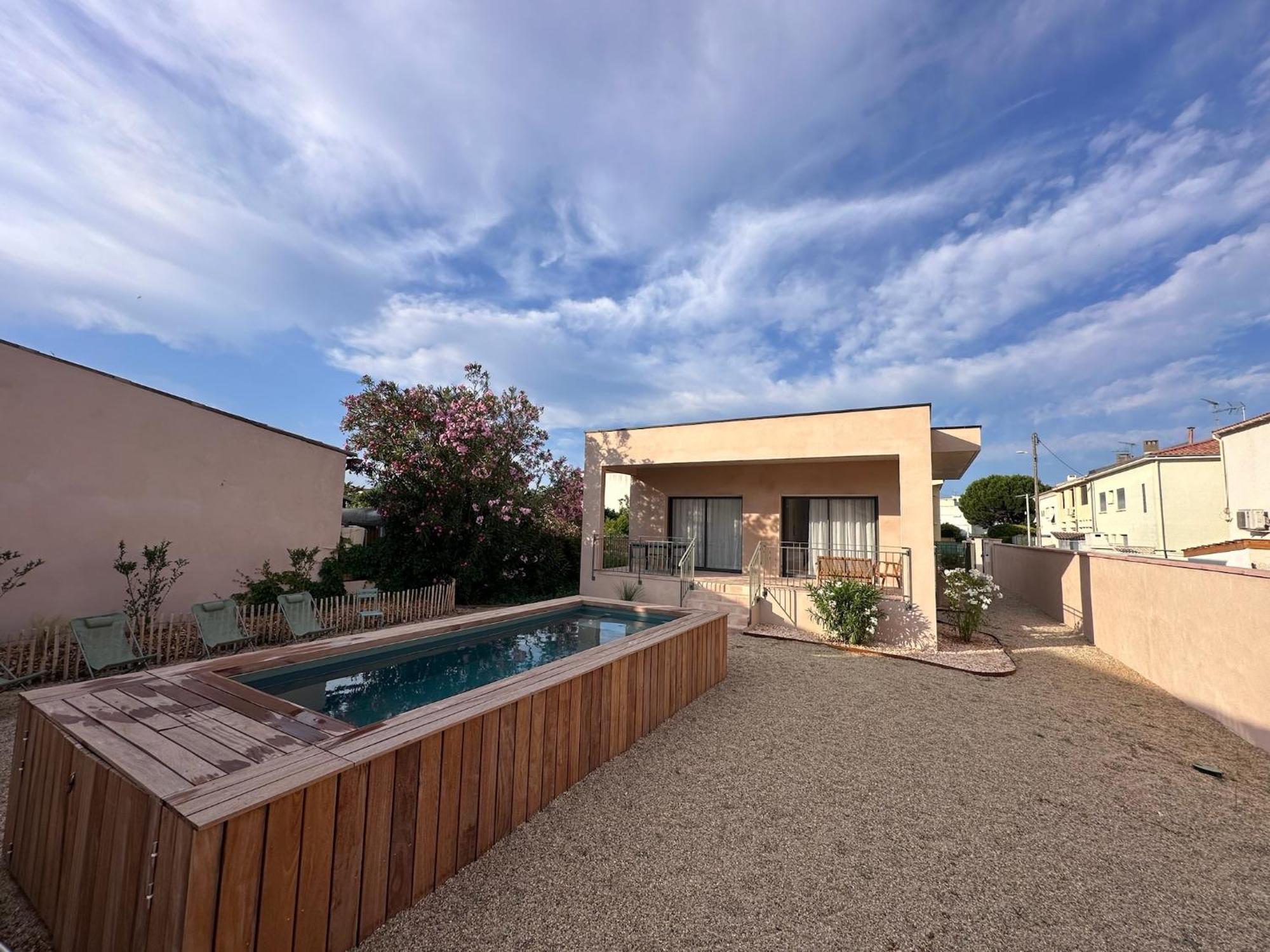 Villa Familiale Avec Piscine Hyper Centre Valras-Plage Eksteriør billede