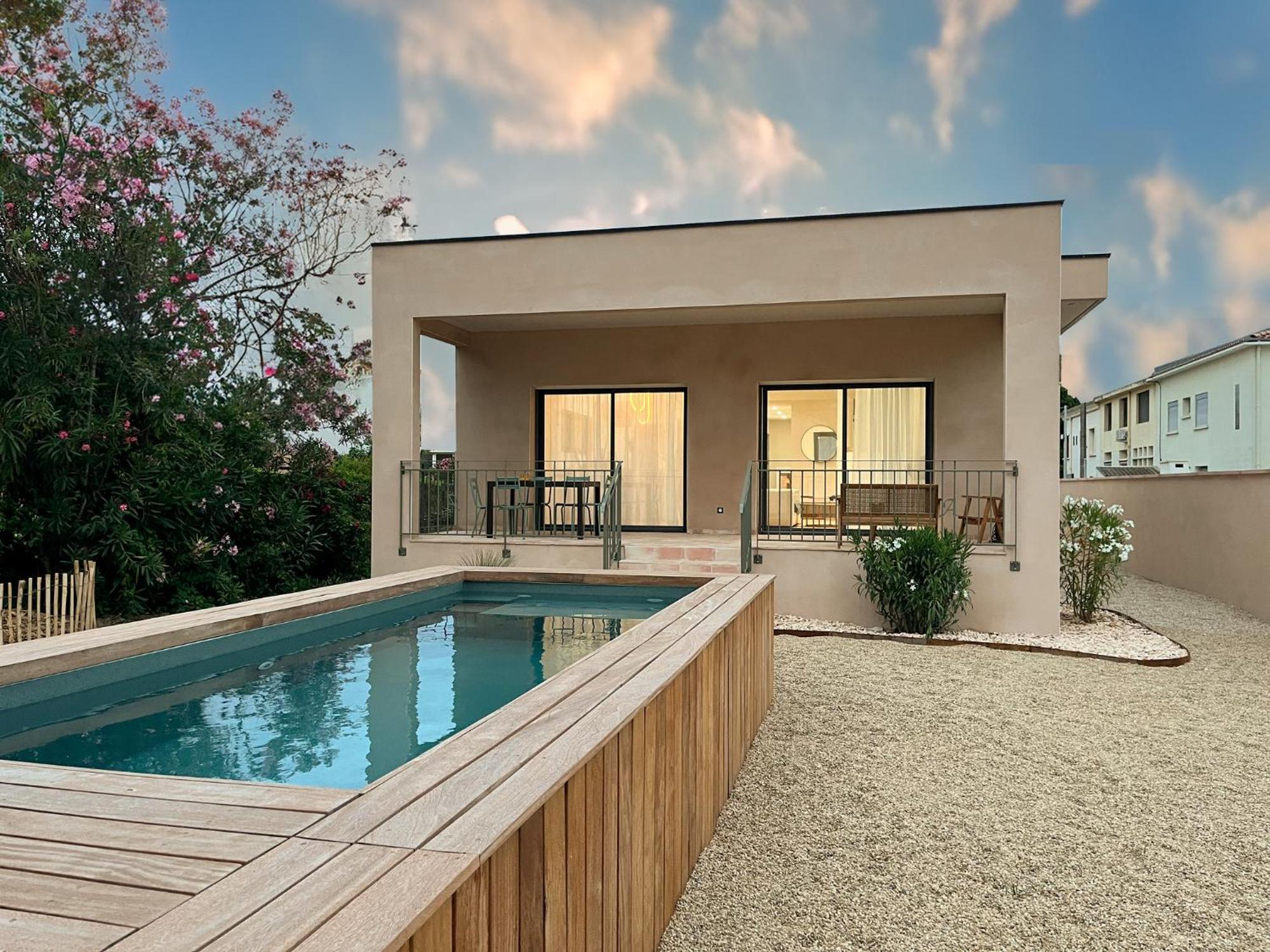 Villa Familiale Avec Piscine Hyper Centre Valras-Plage Eksteriør billede